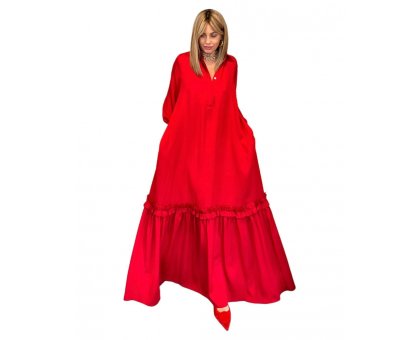 Abito Eleonora Rosso NG71