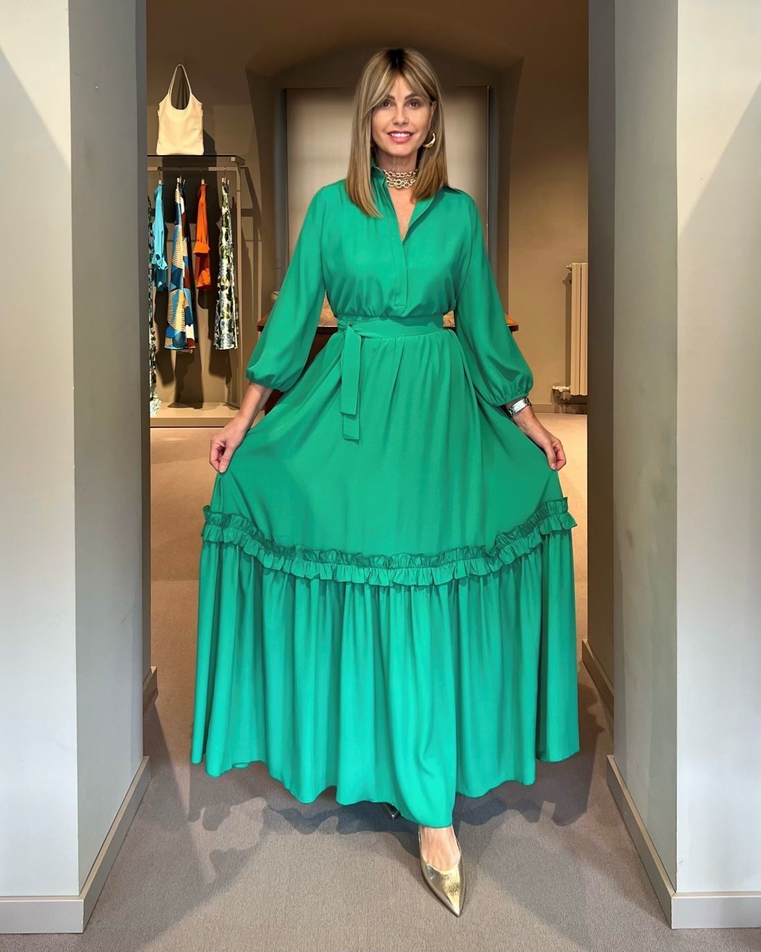 Abito Eleonora Verde NG71