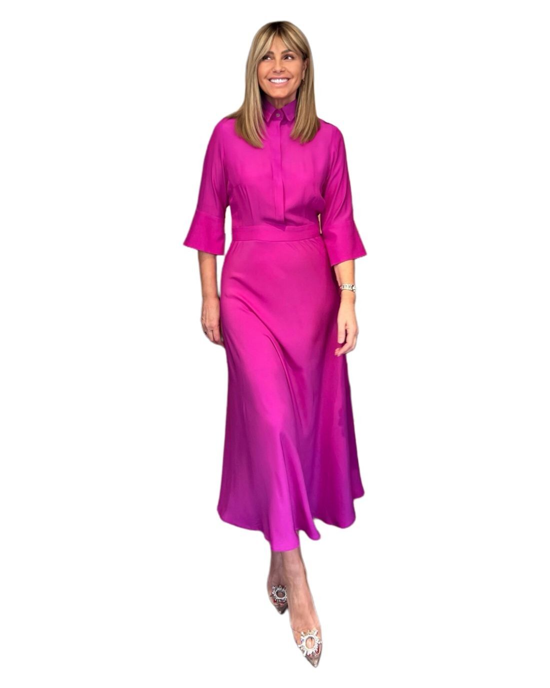 Abito Clotilde Fucsia NG71
