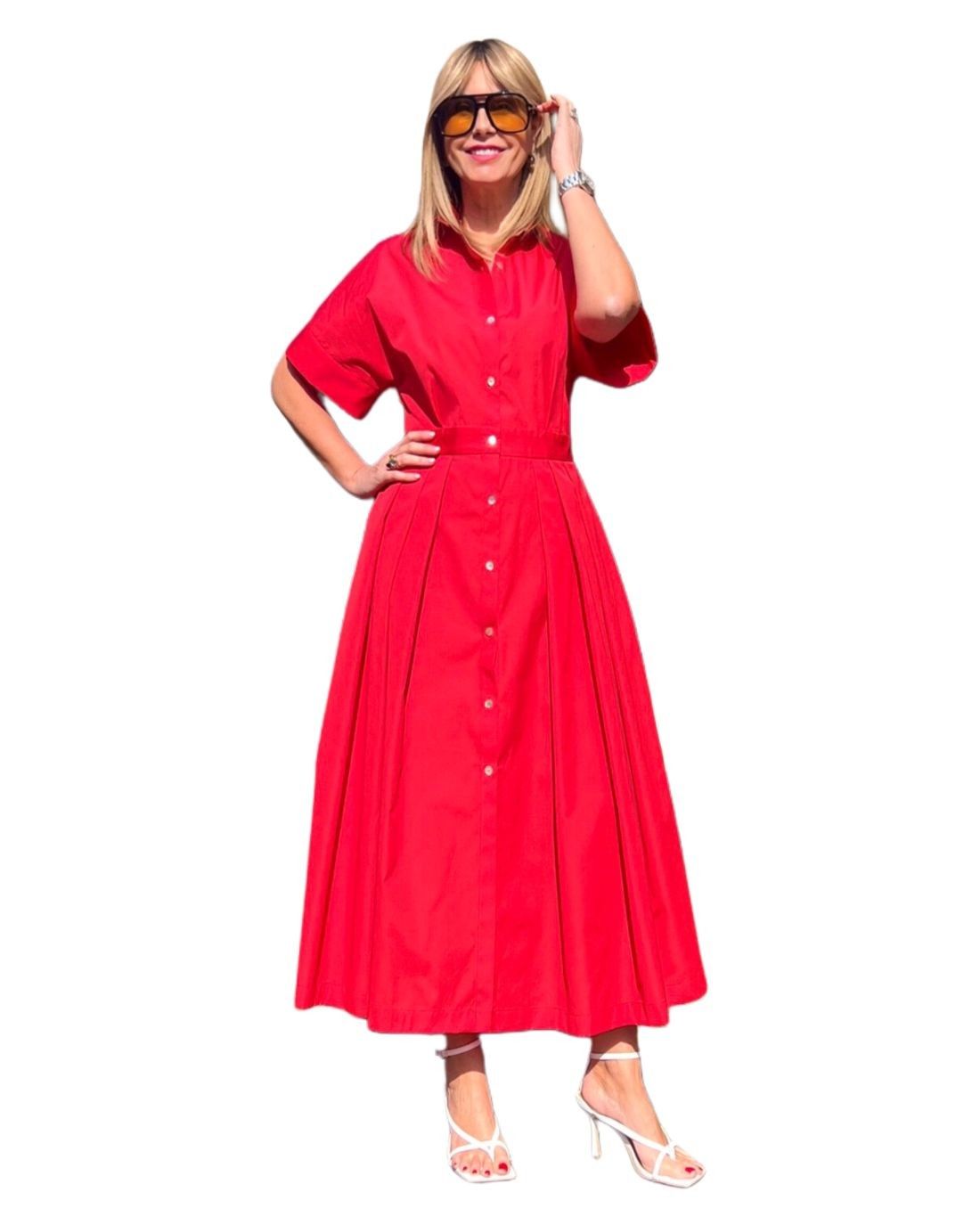 Abito Charlotte Rosso NG71