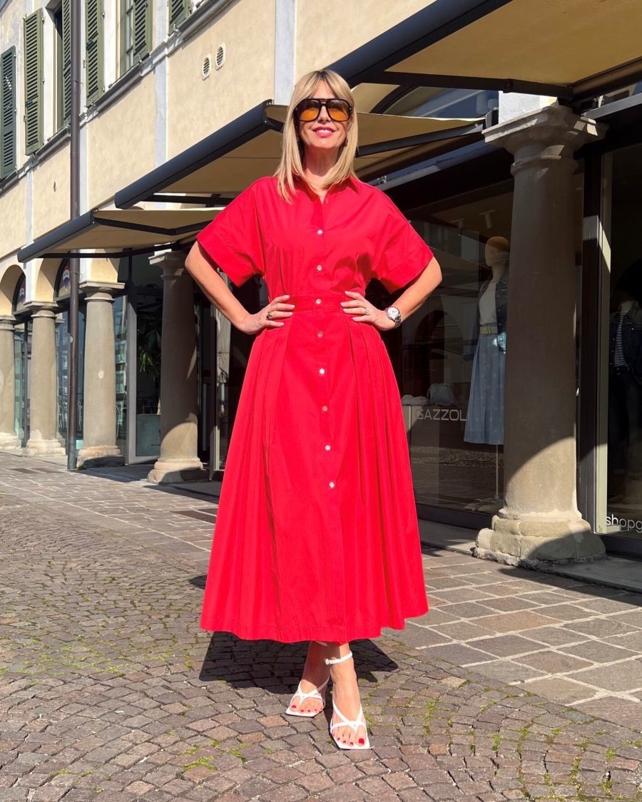 Abito Charlotte Rosso NG71