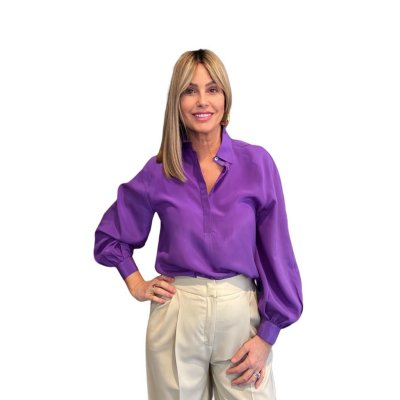 Camicia Donatella Viola NG71