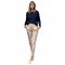 Pantalone Sigaretta Beige PESERICO