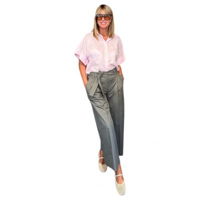 Pantalone Ampio Verde PESERICO