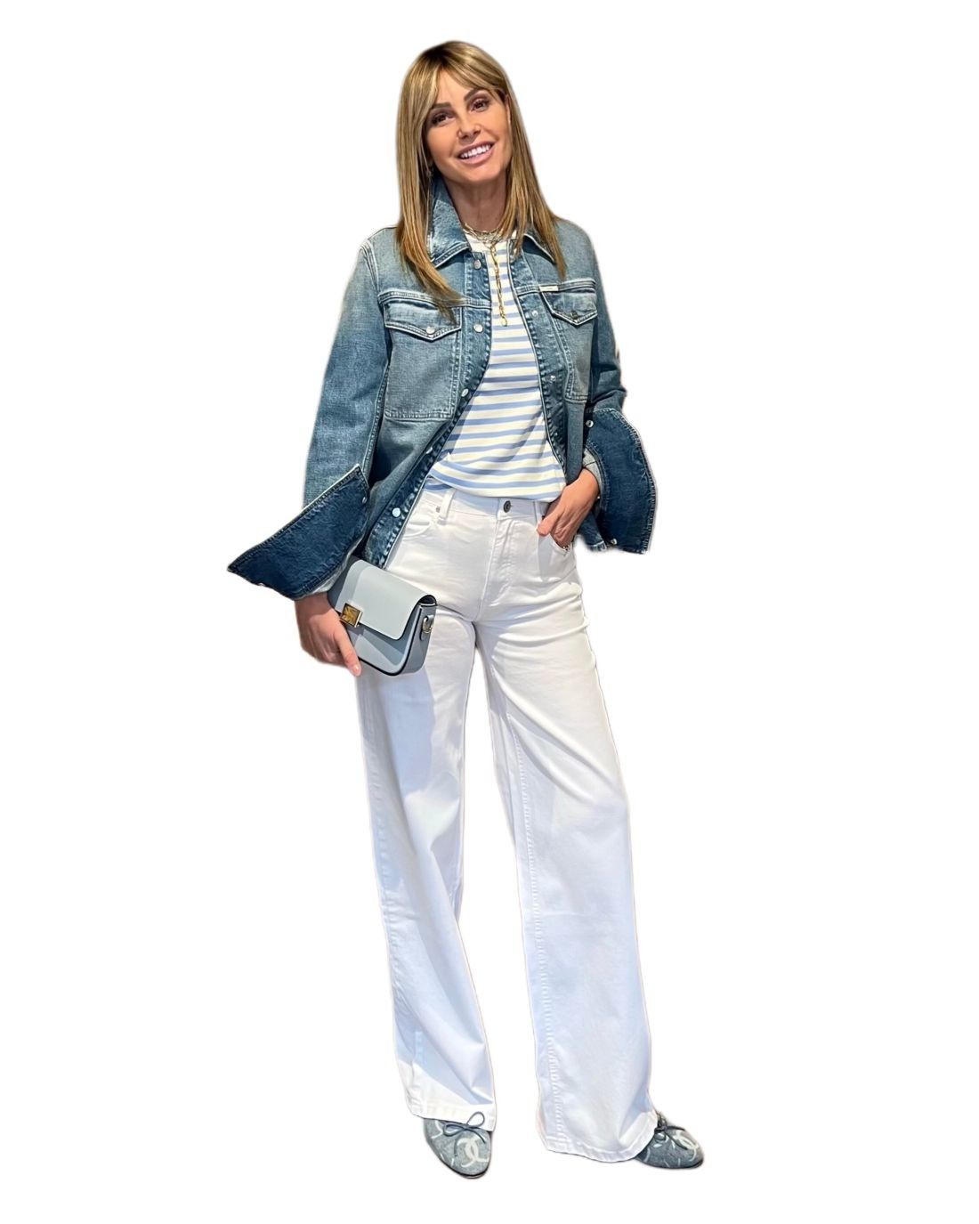 Jeans Dritto Bianco NG71