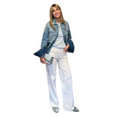 Jeans Dritto Bianco NG71