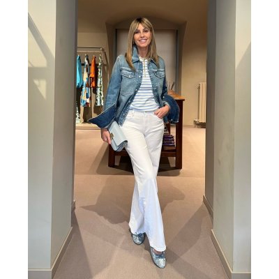 Jeans Dritto Bianco NG71