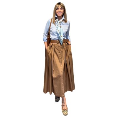 Gonna Micaela Cuoio NG71