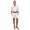 Completo Shorts Cotone Bianco NG71