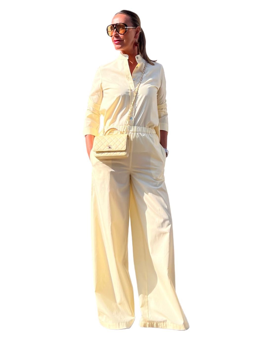 Completo Cotone Giallo NG71