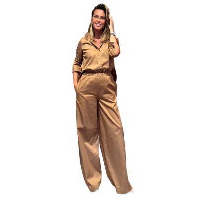 Completo Cotone Cuoio NG71