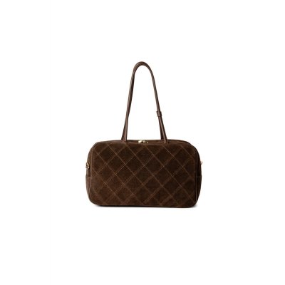 Borsa Trunky Suede Moro AVENUE67