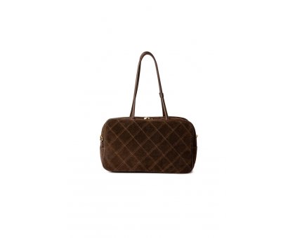 Borsa Trunky Suede Moro AVENUE67