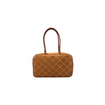 Borsa Trunky Suede Cuoio AVENUE67