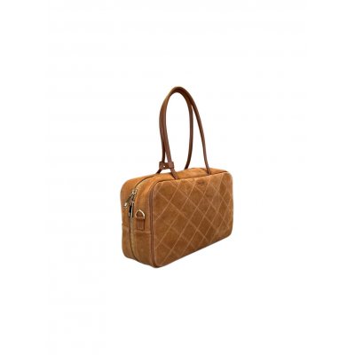 Borsa Trunky Suede Cuoio AVENUE67