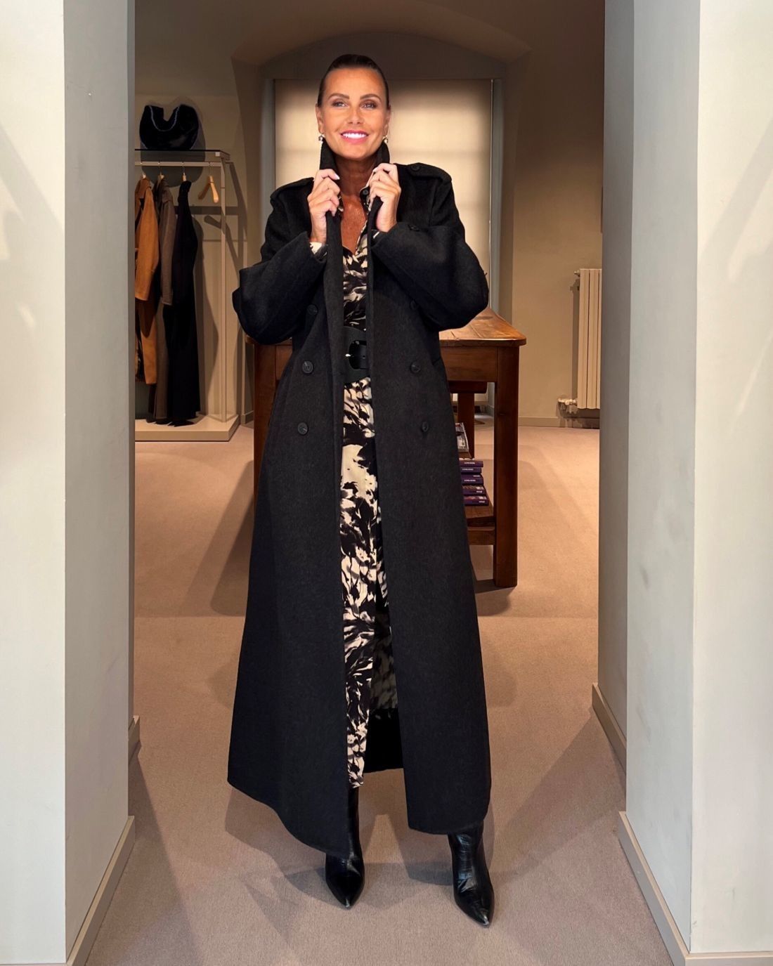 Cappotto New York Antracite THE DYNAMIS STUDIO