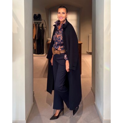 Cappotto Boston Blu Notte THE DYNAMIS STUDIO