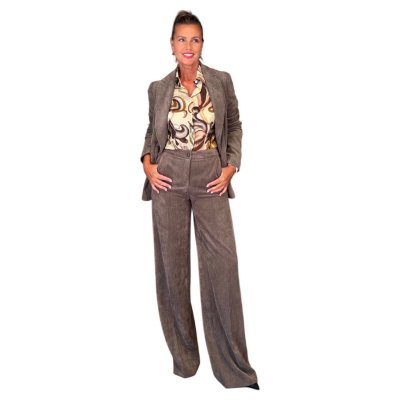 Pantalone Velluto Costine Visone VIA MASINI80