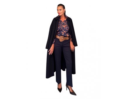 Pantalone Trombetta Blu Navy VIA MASINI80