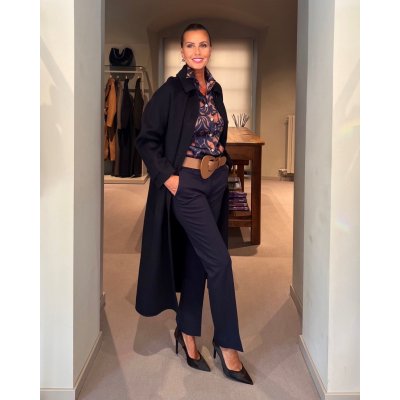 Pantalone Trombetta Blu Navy VIA MASINI80
