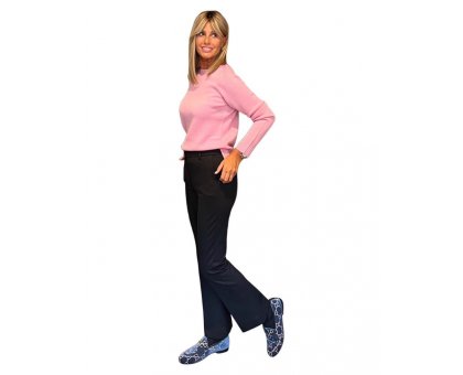 Pantalone Trombetta Nero VIA MASINI80