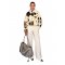 Pantalone Lurex Beige PESERICO