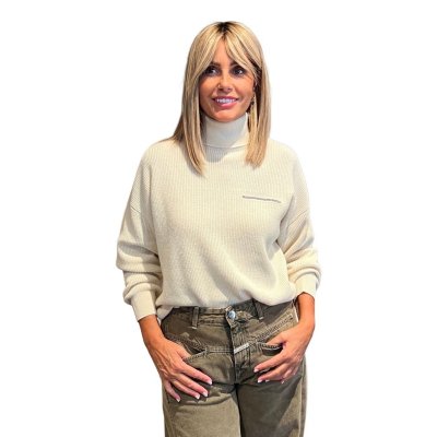 Maglia Tricot Beige PESERICO