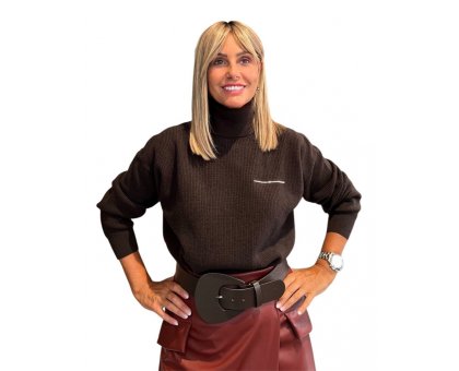 Maglia Tricot Marrone PESERICO