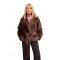 Giacca Eco Mink Cocoa VALENTINI