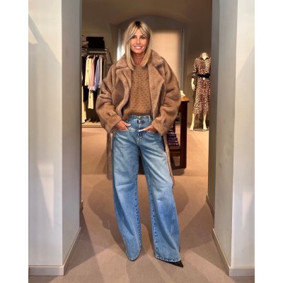 Giacca Eco Mink Biscuit VALENTINI