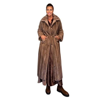 Pelliccia Eco Mink Lunga Pastel VALENTINI