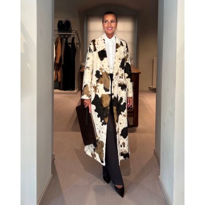 Cappotto Eco Cow Print VALENTINI