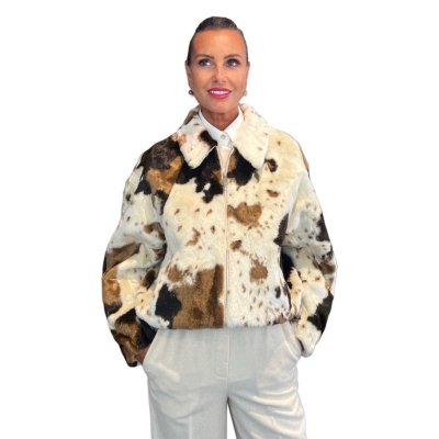 Bomber Eco Cow Print VALENTINI