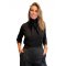 Maglia Lupetto Sciarpina Nero VANISE'