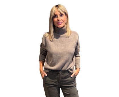 Maglia Dolcevita Penelope Castoro VANISE'