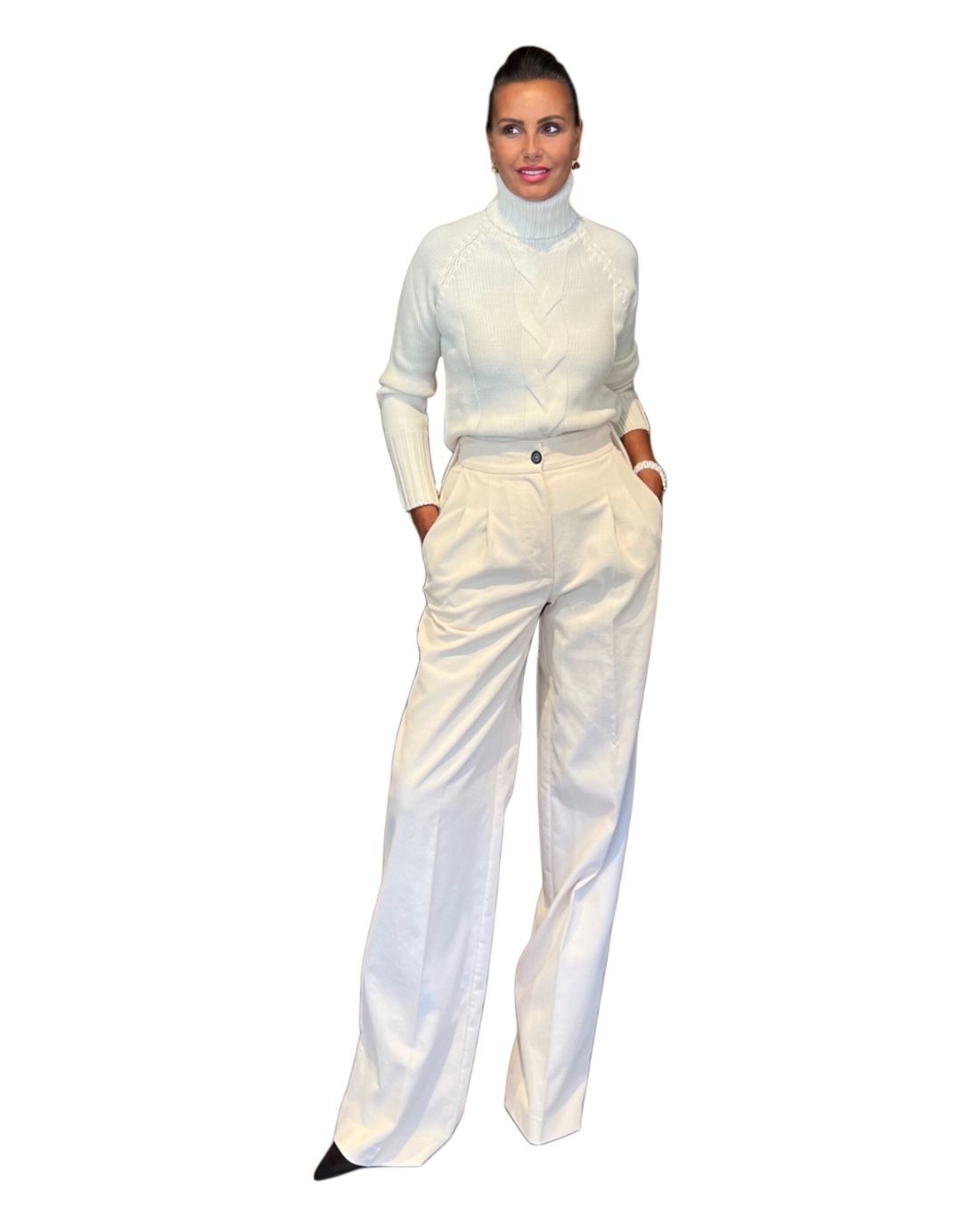 Pantalone Lucia Panna NG71
