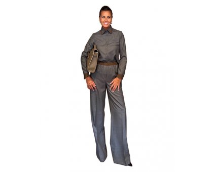 Completo Sabina Grigio Marrone NG71
