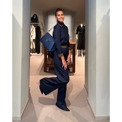 Completo Sabina Blu Marrone NG71