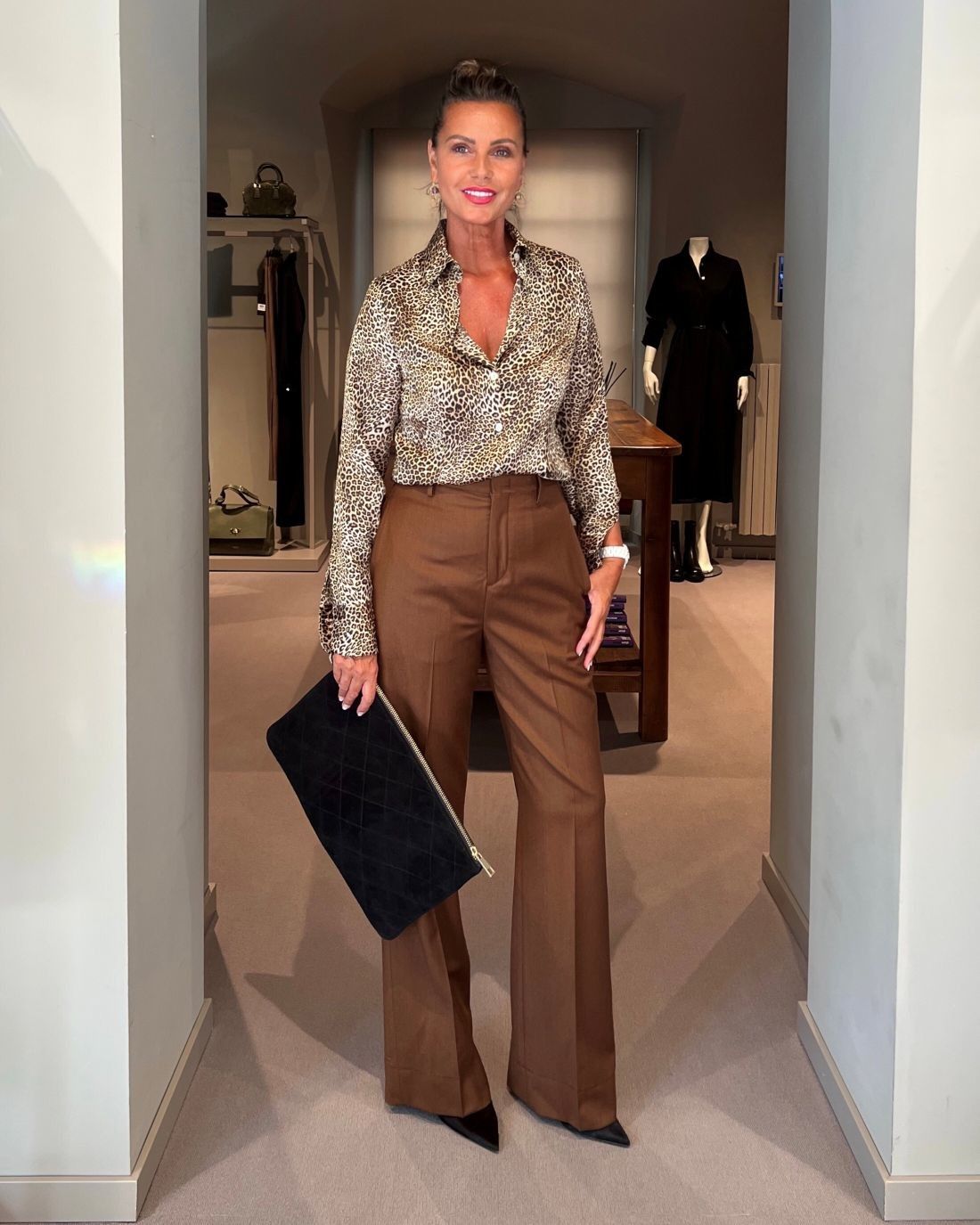 Camicia Barbara Animalier NG71