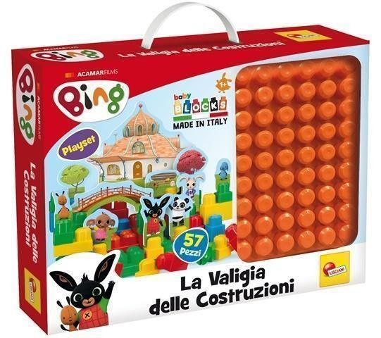 76888 BING MEGA VALIGIA COSTRUZIONI GLI AMICI DI BING LISCIANI - Giochi e  giocattoli - Erashop Market Place