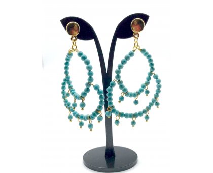 Orecchini chandelier in aulite