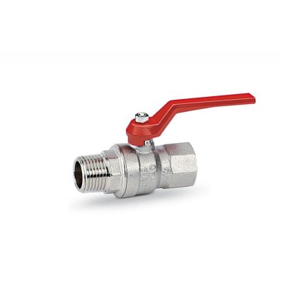 Valvola Sfera pass. Totale MF LEVA 1/4"