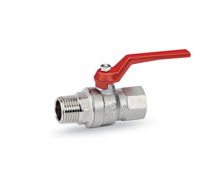 Valvola Sfera pass. Totale MF LEVA 3/8"
