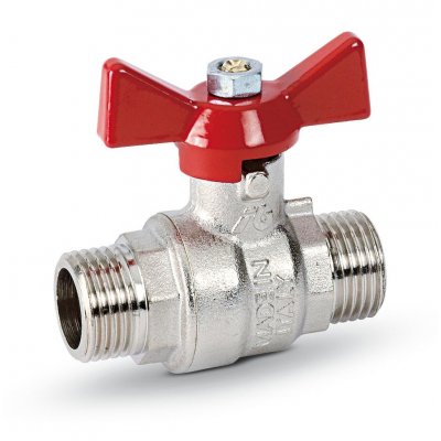 Valvola Sfera pass. Totale M/M FARFALLA 1"