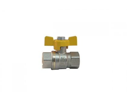 VALVOLA SFERA Gas femmina FARFALLA 1/2"
