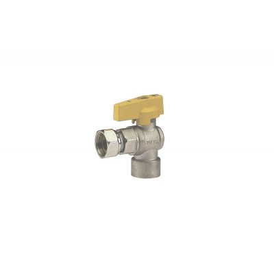 Rubinetto sfera Gas Femmina squadra c/Girello 3/4" x 3/4"