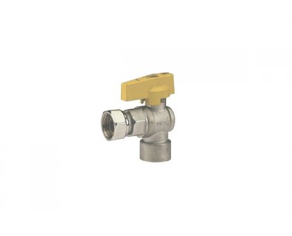 Rubinetto sfera Gas Femmina squadra c/Girello 3/4" x 3/4"
