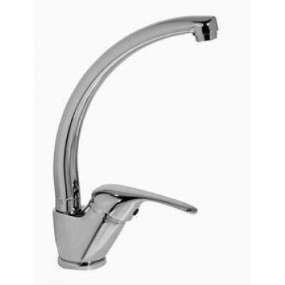 Miscelatore lavello bocca girevole canna alta