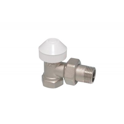 VALVOLA TERMOSTATIZZABILE squadra TUBO ferro 3/8"