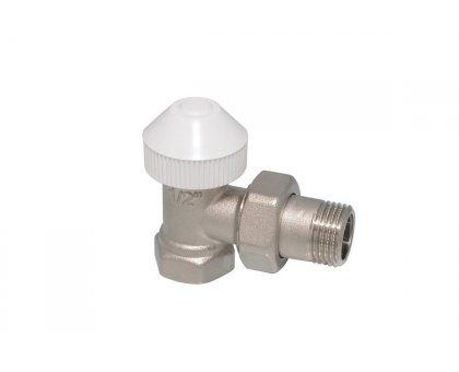VALVOLA TERMOSTATIZZABILE squadra TUBO ferro 3/8"